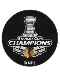 Chicago Blackhawks Puck Mat by   