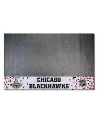 Chicago Blackhawks Grill Mat by   