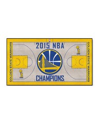 Golden State Warriors NBA Court Runner by   