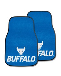 Buffalo Bulls 2-pc Carpet Car Mat Set by   