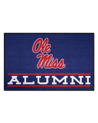 Ole Miss Rebels Starter Mat Alumni by   