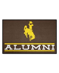 Wyoming Cowboys Starter Mat Alumni by   