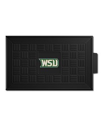 Wright State Raiders Medallion Door Mat by   