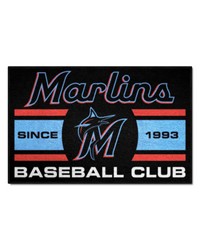 Miami Marlins Starter Mat Uniform by   