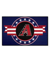 Arizona Diamondbacks Starter Mat MLB Patriotic by   