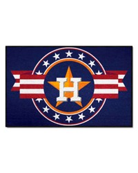 Houston Astros Starter Mat MLB Patriotic by   