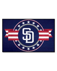 San Diego Padres Starter Mat MLB Patriotic by   