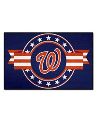 Washington Nationals Starter Mat MLB Patriotic by   