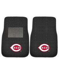 Cincinnati Reds 2-pc Embroidered Car Mat Set by   