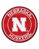 Fan Mats  LLC Nebraska Cornhuskers Roundel Mat Red