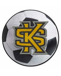 Kennesaw State Owls Soccer Ball Mat by   