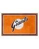 Fan Mats  LLC New York Giants 4x6 Rug Retro Orange