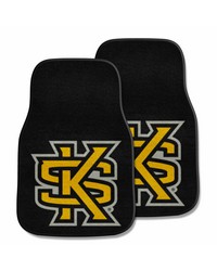 Kennesaw State Owls 2-pc Carpet Car Mat Set by   