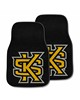 Fan Mats  LLC Kennesaw State Owls 2-pc Carpet Car Mat Set Black