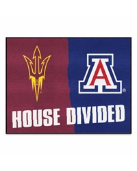 House Divided Arizona State / Arizona House Divided Mat by   