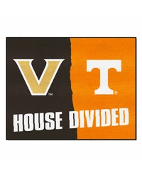 House Divided Vanderbilt / Tennessee House Divided Mat by   