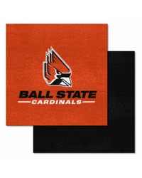 Ball State Cardinals Team Carpet Tiles by   