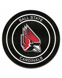 Ball State Cardinals Puck Mat by   