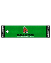 Ball State Cardinals Putting Green Mat by   