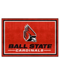 Ball State Cardinals 5x8 Rug by   