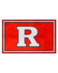 Rutgers Scarlett Knights 4x6 Rug by   