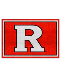 Rutgers Scarlett Knights 5x8 Rug by   