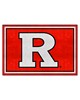 Fan Mats  LLC Rutgers Scarlett Knights 5x8 Rug Red