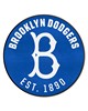 Fan Mats  LLC Brooklyn Dodgers Roundel Mat Retro Blue