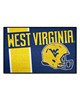 Fan Mats  LLC West Virginia Mountaineers Starter Mat Uniform Navy