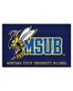 Fan Mats  LLC Montana State Billings Yellow Jackets Ulti-Mat Blue