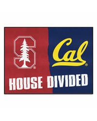 House Divided Stanford / Cal-Berkeley House Divided Mat by   