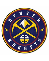 Denver Nuggets Roundel Mat by   