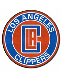 Los Angeles Clippers Roundel Mat by   