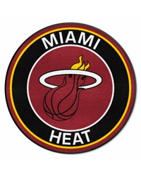 Miami Heat Roundel Mat by   