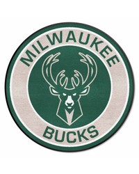 Milwaukee Bucks Roundel Mat by   