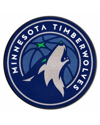 Minnesota Timberwolves Roundel Mat by   