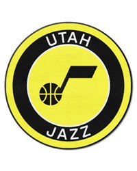 Utah Jazz Roundel Mat by   