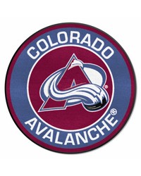 Colorado Avalanche Roundel Mat by   