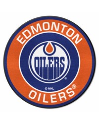 Edmonton Oilers Roundel Mat by   