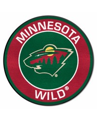 Minnesota Wild Roundel Mat by   