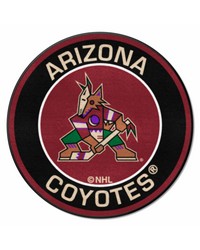 Arizona Coyotes Roundel Mat by   