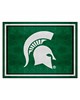 Fan Mats  LLC Michigan State Spartans 8x10 Rug Green