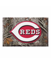 Cincinnati Reds Camo Scraper Mat by   