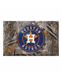 Houston Astros Camo Scraper Mat by   