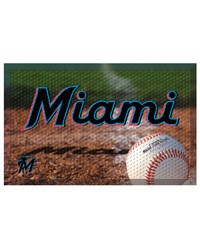 Miami Marlins Scraper Mat by   