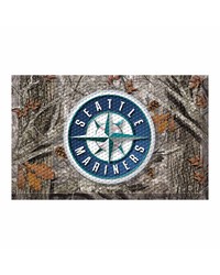 Seattle Mariners Camo Scraper Mat by   