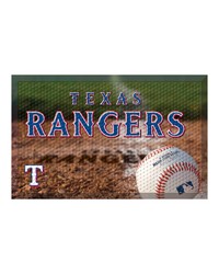 Texas Rangers Scraper Mat by   