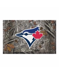 Toronto Blue Jays Camo Scraper Mat by   