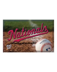 Washington Nationals Scraper Mat by   