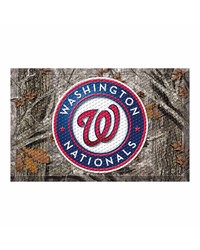 Washington Nationals Camo Scraper Mat by   